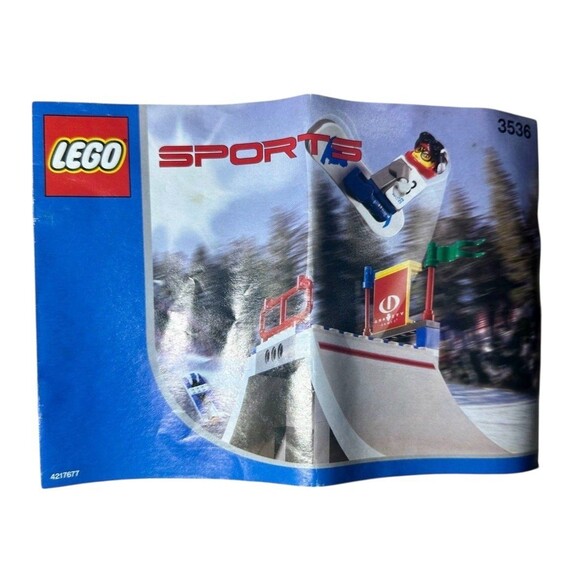 LEGO SPORTS 3536 Gravity Games "SNOWBOARD BIG AIR COMP" Vintage 2003 - Picture 6 of 7